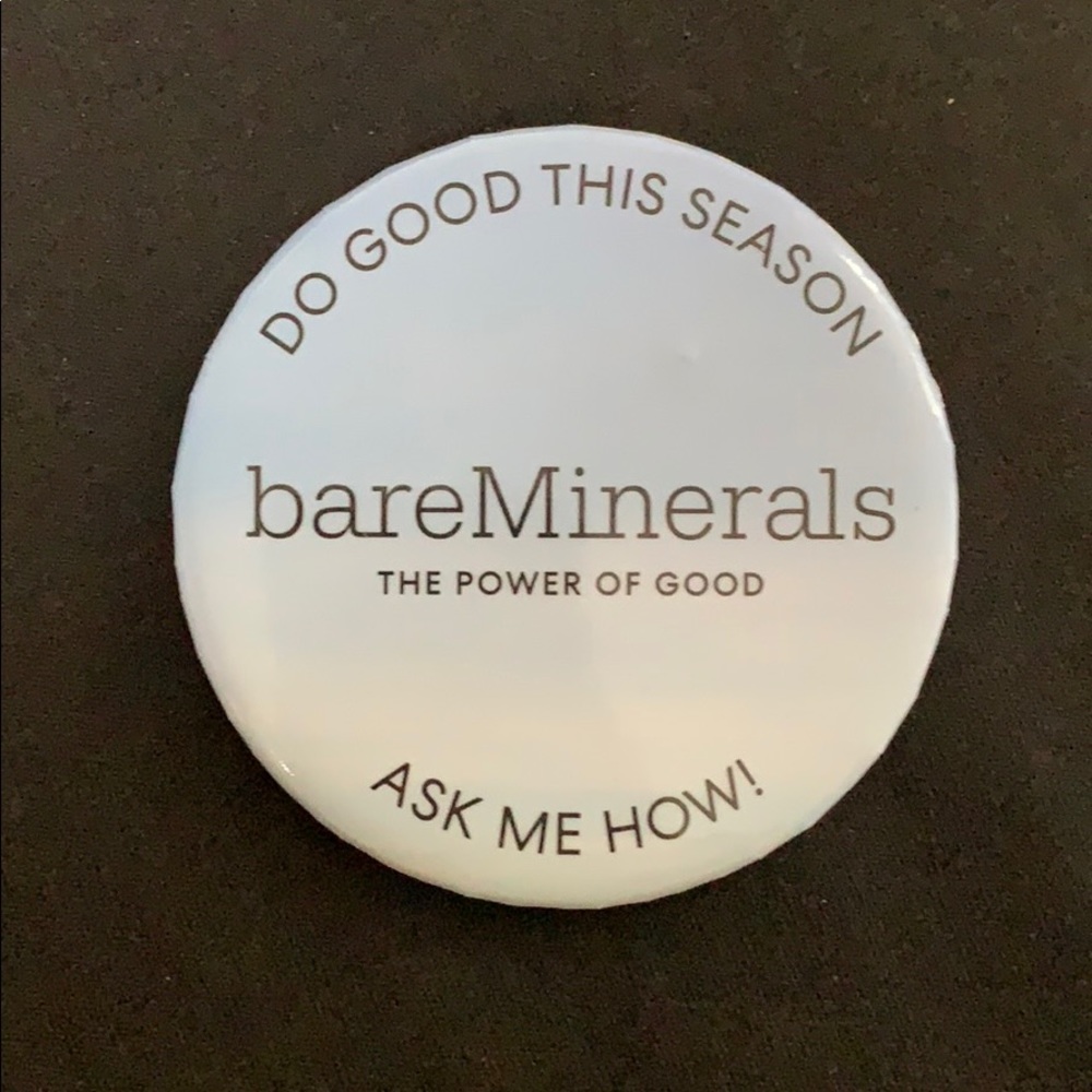 BareMinerals button pin